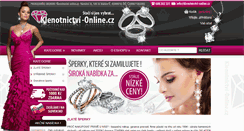 Desktop Screenshot of klenotnictvi-online.cz